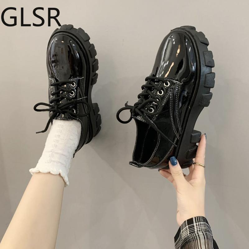 

Dress Shoes Mary Jane Japanese School Uniform Jk Student Girls Women Kawaii Lolita Soft Sister Round Toe Platform Low Heel, Light