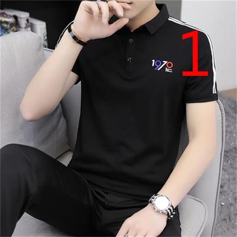 

2021 Short-sleeved T-shirt Men's Self-cultivation Tide Brand Round Neck Korean Version the Trend of Wild New Jdkf
