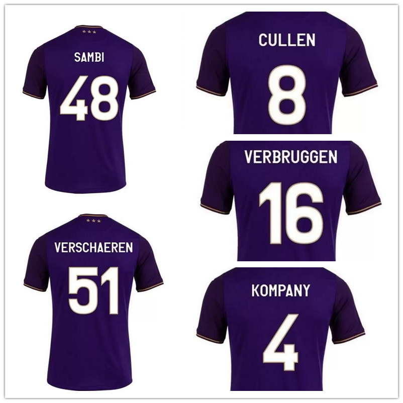 

21-22 Anderlecht Customized Thai Quality Soccer Jerseys yakuda local online store Dropshipping Accepted 4 KOMPANY 8 CULLEN 42 DELCROIX 48 SAMBI 51 Verschaeren, 21-22 away