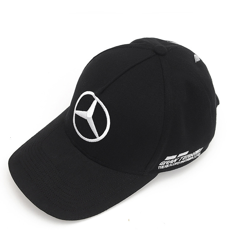 

Hats AMG F1 racing Baseball embroidered fashion casual cap, Black
