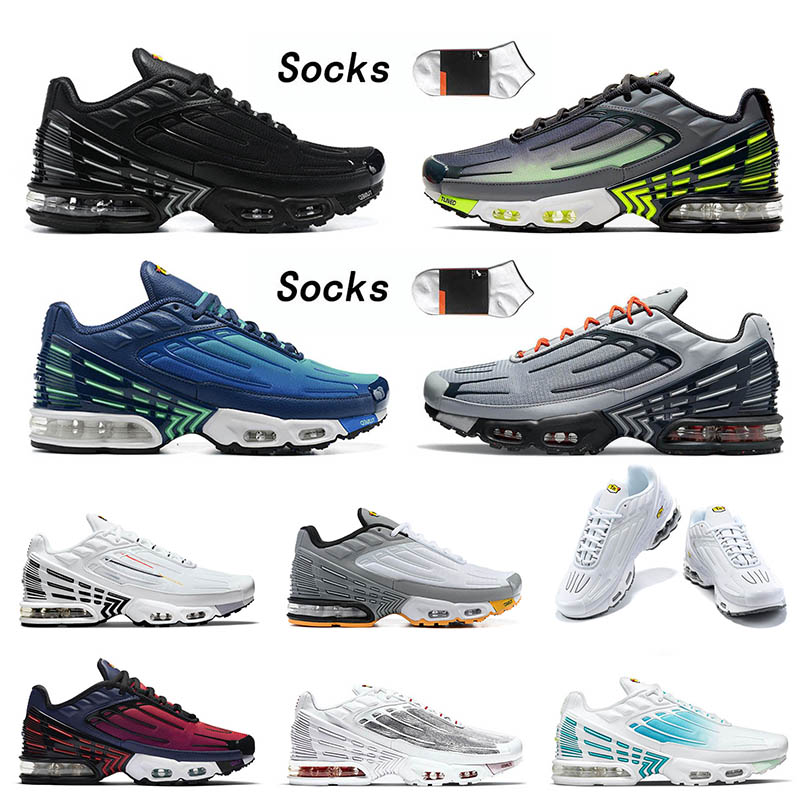 

Women Men Plus Tn 3 III Running Shoes Airmaxs Crater Crimson Red Black Silver Leather Triple Black Aqua and Volt OG Tiger Sports Sneakers Tr