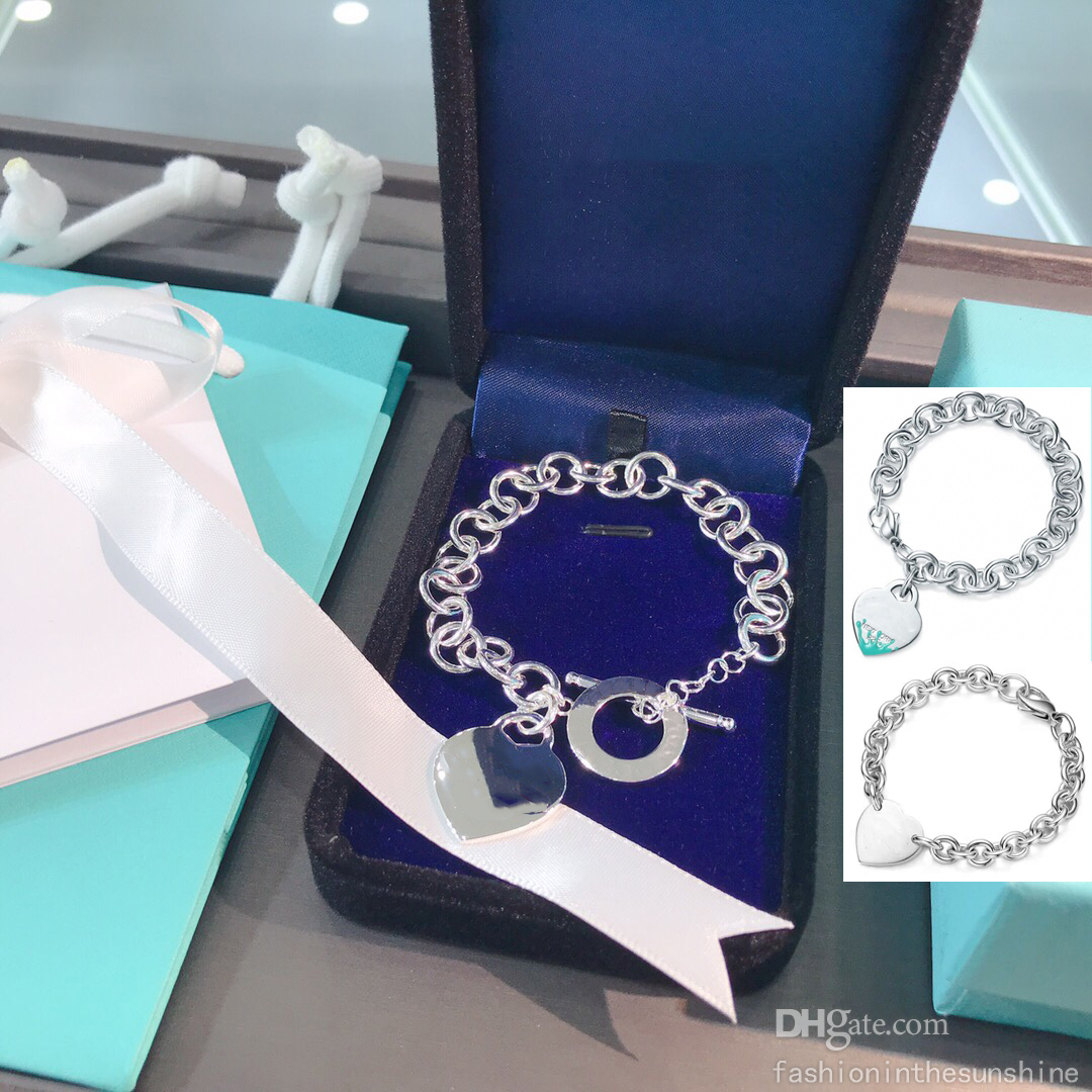 

Love Bracelet Jewelry Link Chain Designer Fashion Sterling Silver Bracelets for men S925 teen girls couples women girls adults him and her Come With Box