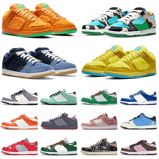

Dunk SB Low Pro QS Chunky Dunky Freddy Krueger Men Women Sports Shoes Paris StrangeLove Staple x pigeon Muslin Skate Sports Sneakers