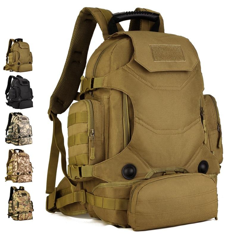 

School Bags 40 Liter Outdoor Three-purpose Combination Backpack Cycling Running Bag City Multi-functional Tactical