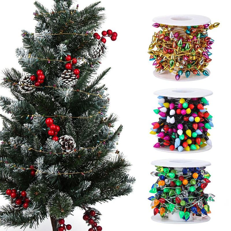 

Christmas Decorations Colorful DIY Crafts Fairy Garden Party Props Pendant Drop Ornaments Supplies Room Decoration