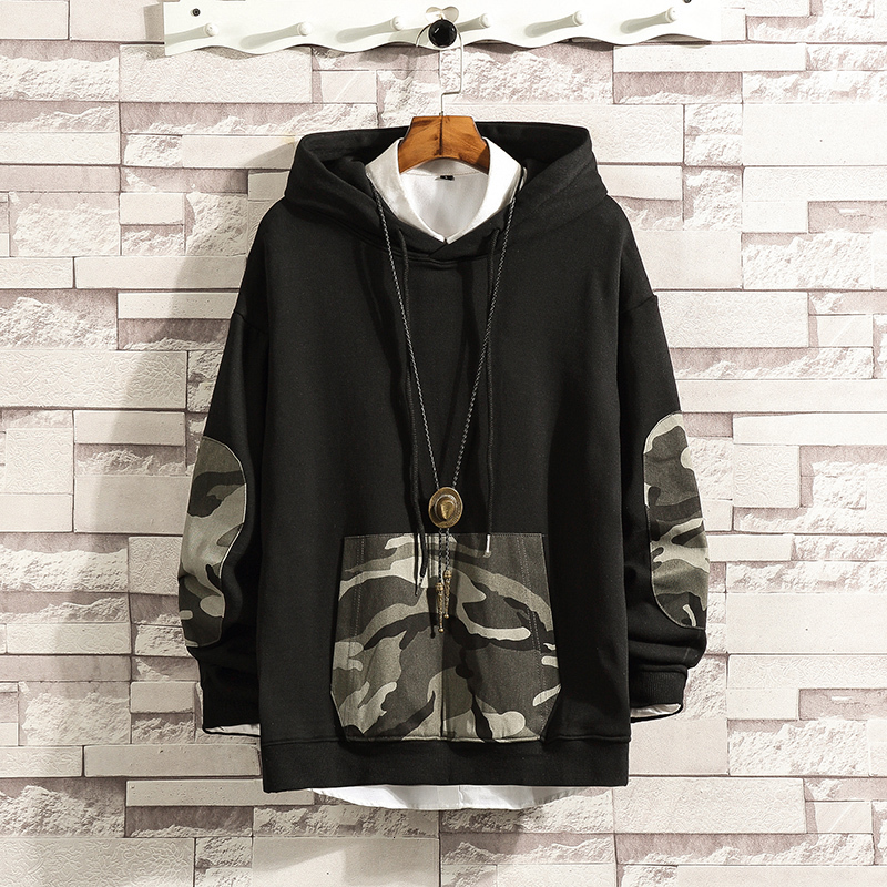 

New Japan Style Casual O-neck 2021 Spring Autumn Print Hoodie Sweatshirt Men's Thick Fleece Hip Hop High Streetwear Clothes Moh7, Wy04 1