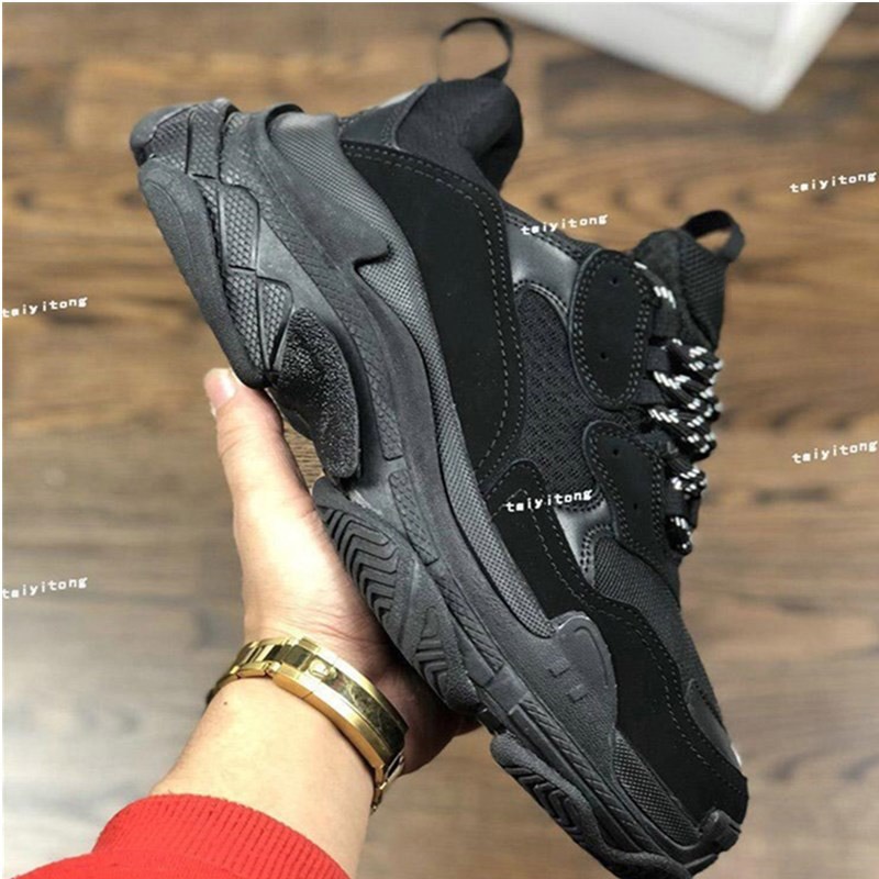 

Top Quality Fashion Triple-S Walking Shoes Dad Shoes Men casual Sneakers for Women Vintage Old Grandpa Trainer Outdoor Shoes