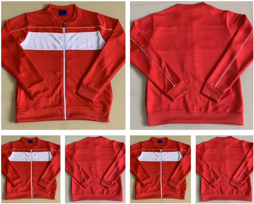 

1982 Thailand quality tracksuit RUSH jogging suits JOHNSTON WALSH RETRO soccer jersey vintage football shirt home red training wear jacket, Jacket 1982