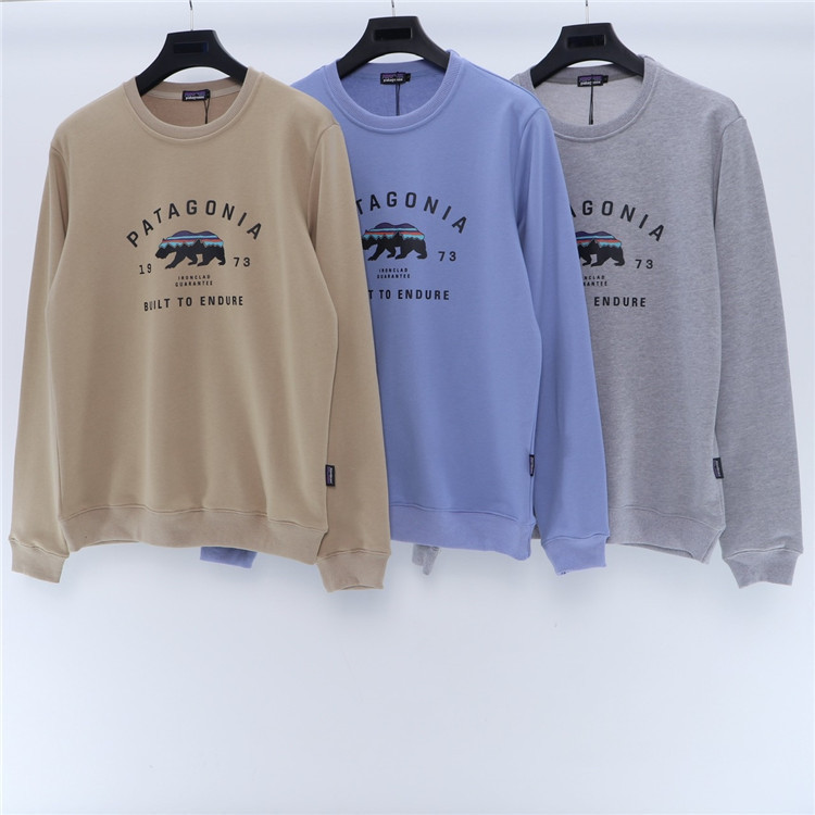 

2020 new fashion brand Patagonia batagoo mountain trend versatile warm pullover, Khaki