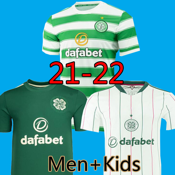 

21 22 Celtic FC Soccer Jerseys MCGREGOR GRIFFITHS top Football Shirts 2021 2022 Klimala FORREST BROWN CHRISTIE EDOUARD BAYO Home Men kids ki, Black;yellow