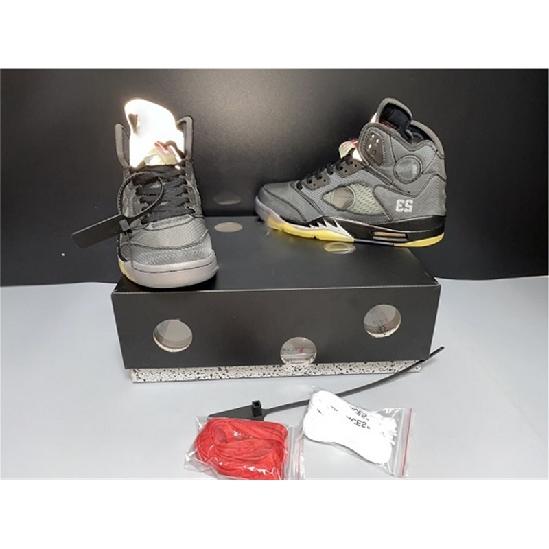 

Shoes 5s original O White Black Muslin Fire Red Reflective 23 3m Reflective shoelace grey white Mens Basketball Athletic S, Bubble wrap packaging