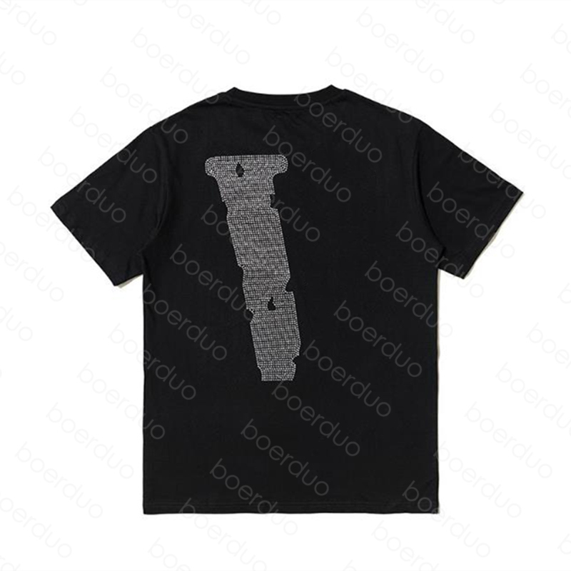 

mens t shirt large printed short-sleeved T shirt men and women Friends big V European style Europe size loose base shirt, White;black