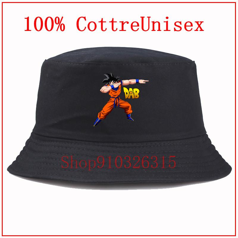 

Fashion wild cotton Fisherman's hat Goku Dab men and women casual skateboard hat young fashion street personality fisherman, Blue;gray