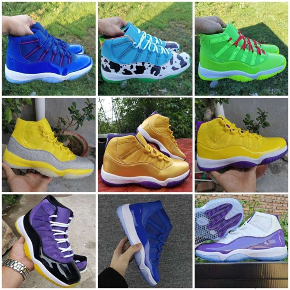 

Jumpman 11 11s cow Ice cream Men Basketball Shoes Pulse-Black-Universit Devil Designer Outdoor baskets Mens Sports Sneakers Size 4 lesvago, As photo 1