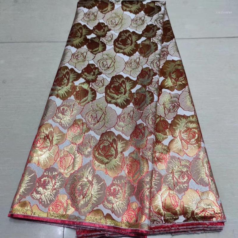 

Brocade Lace Fabrics Hot African Embroidery Lace Fabric Nigerian French Tulle Fabric For Bridal Dress TS95191
