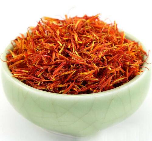 

Saffron 100% Authentic Crocus Stigma Croci Chinese Flower Tea Specialty Saffron