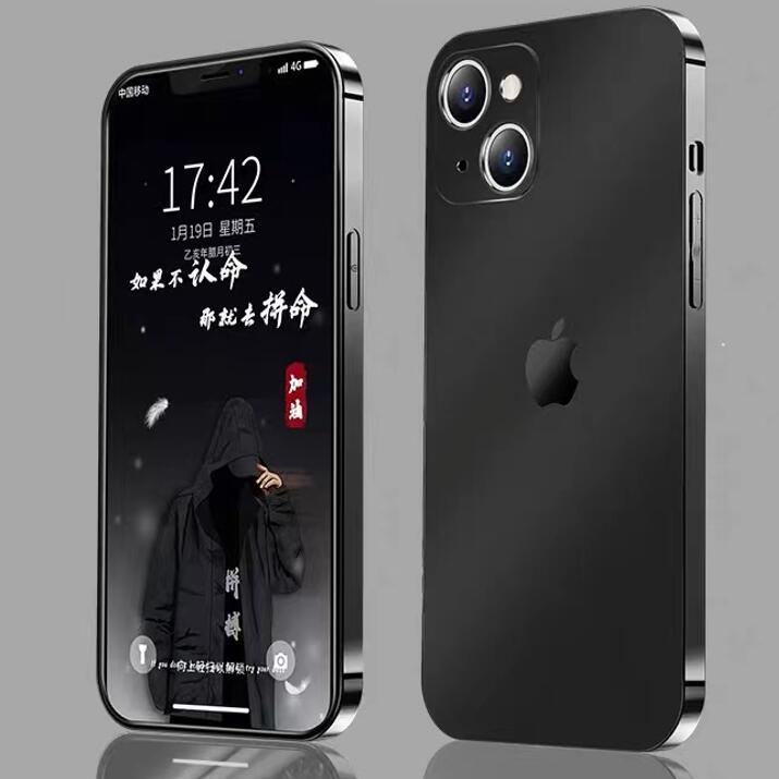 

iphone13 13pro 13promax 13 mini 12 12promax 12 mini matte electroplating phone case full covered protective case iphone 11 11pro xs xr case