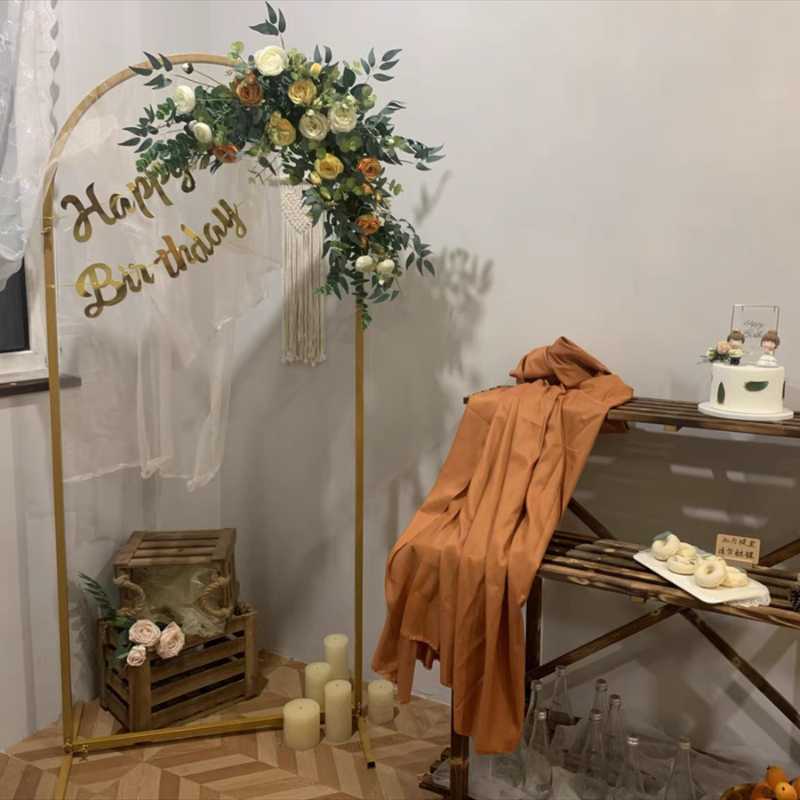 

Party Decoration DIY Wedding Arch Stands Set Metal Props Backgdrops For Birthday Baby Shower