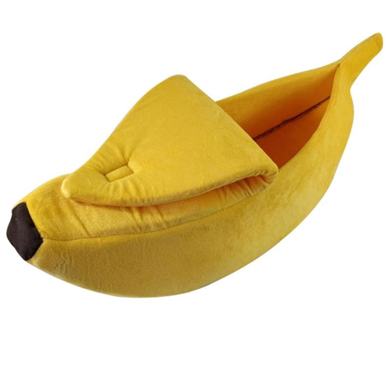 

Pet Banana Shape house Cat Litter Kennel Puppy chihuahua Hammock Cage Small Medium Large Pet Dog cat Bed Cover Bag Blankets New
