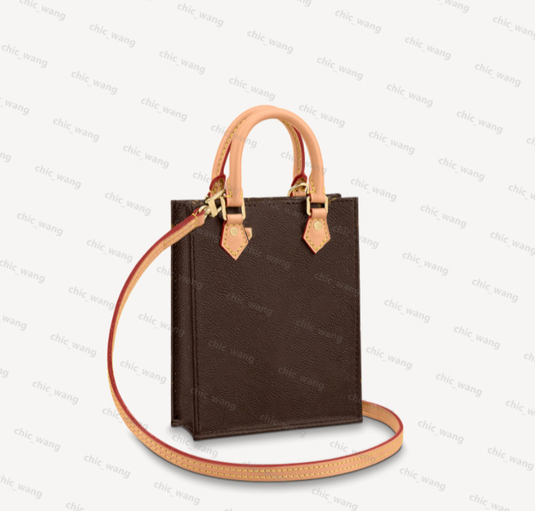 

Top quality clutch women's tote Nylon PETIT SAC PLAT MON0GRAM single men leather girl Shoulder Bag Purse Luxury Designer Handbags hobo Crossbody Bags Handbag, Gblack embossed white letters