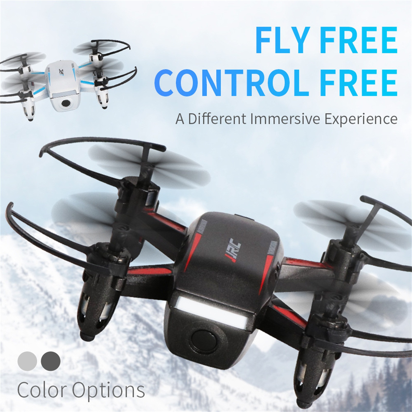 

Mini JJRC H52 Drone for Adult 6 Axis 2.4G RC Micro Quadcopters Remote Control For Kid Altitude Hold Quadcopter, White