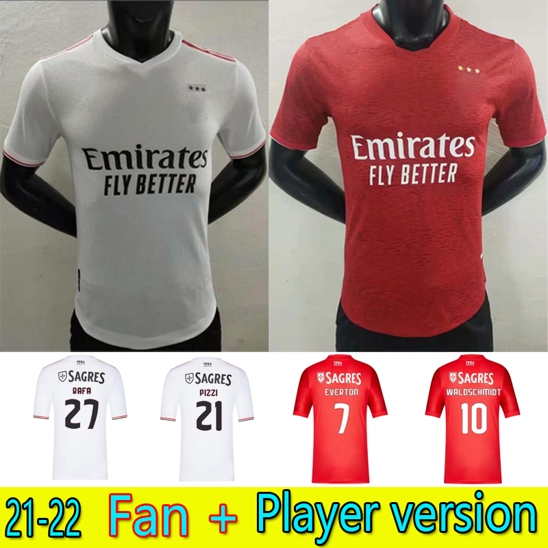 

fans Player version 2021 Benfica soccer jersey 21 22 Éverton home OTAMENDI GRIMALDO 2022 RAFA jota Pizzi Rúben SEFEROVIC PEDRINHO men kids KITS football uniforms, 12