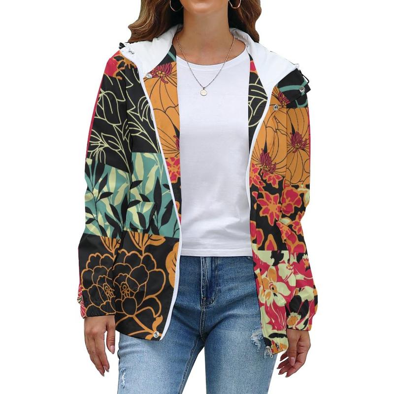 

Women's Jackets Samoan Tattoo Designs 2021 Winter Hooded Windbreaker Coat Women Parkas Jacket Plus Size & Coats OEM/ODM, Black;brown