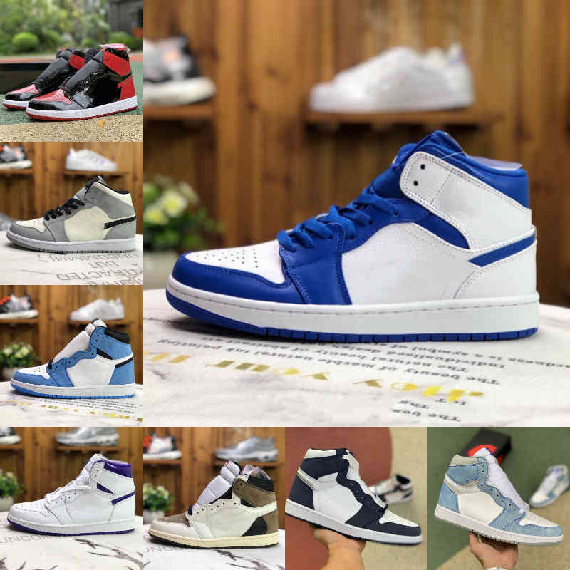 

2021 Men Women 1 1s Basketball Shoes Peach Mocha Candy Court Purple 2.0 UNIVERSITY BLUE Light Fusion Red Bred Patent Laser Orange Cuctus Jack Trainers Sneakers, Rookie of the year
