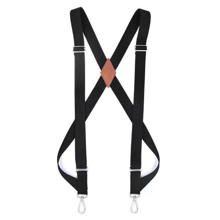

25cm two-clip unisex and elastic hook strap
