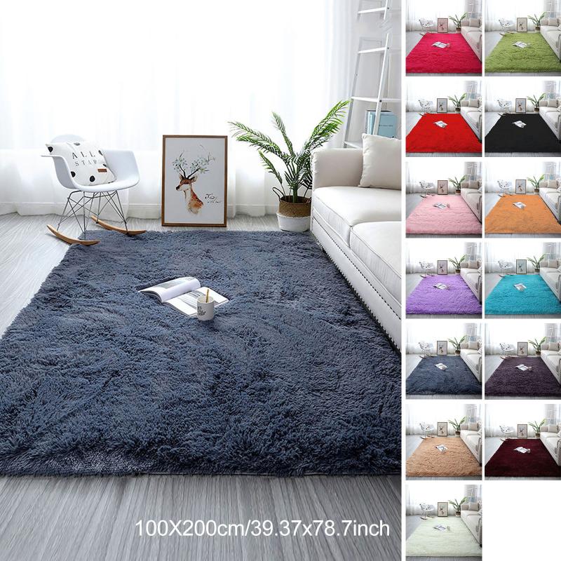 

Carpets Plush Carpet Ultra Soft Modern Area Rugs Square Shaggy Rug Home Room Decor Floor Mat Alfombra Tapis Salon