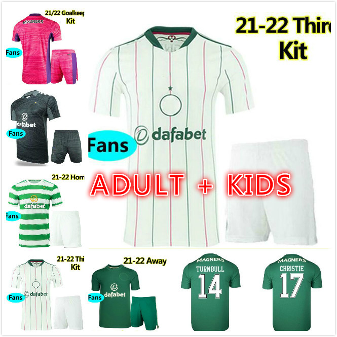 

2021 2022 Celtic soccer jerseys Fans Player version 21/22 MCGREGOR GRIFFITHS EDOUARD BROWN DUFFY TURNBULL CHRISTIE ETYOUNOUUSSI football shirt Men Kids Kit uniform