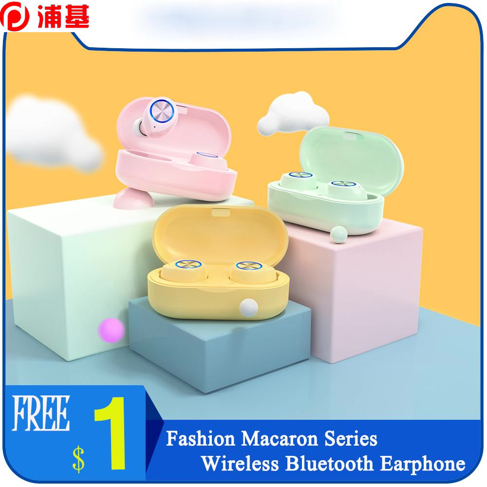 

True Wireles Earphones Hands-Free Game Headphones In-Ear TWS Waterproof Earbuds Bluetooth Sport Headset For IOS/Android TW60