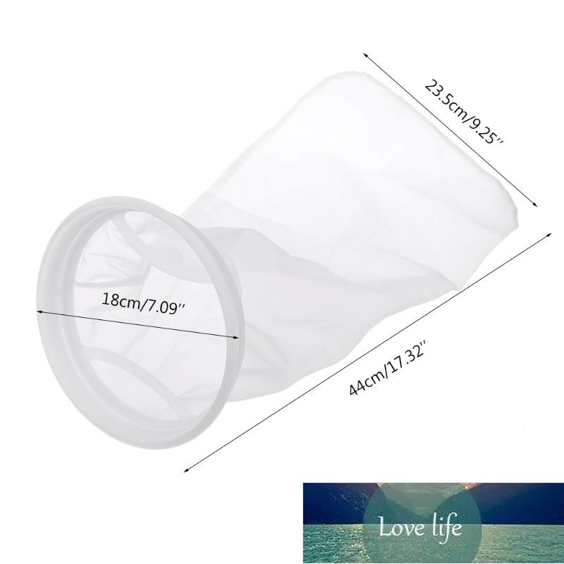 

Nylon Mesh Filter Sock Bag Aquarium Marine Sump Fish Tank 200 Micron Replacement Bag
