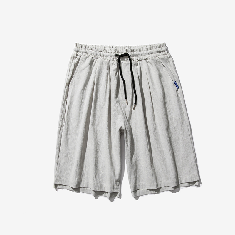 

2021 Summer New Men's Shorts Hot Sell Men Casual Solid Male Good Quality Short Pants Beach Jm4u, White