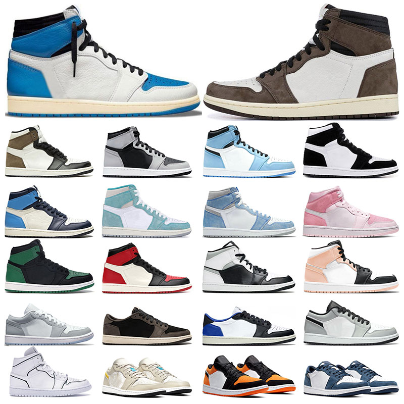 

men Basketball Shoes 1s high cut University Blue 1 low Hyper Royal Dark Mocha Shadow 2.0 Obsidian Volt Gold Arctic Orange Womens sneakers Sports Trainers