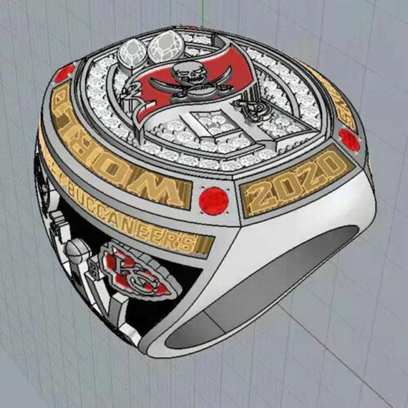 

Personal collection 2020-2021 Tampa Bay Championship Ring with Collector's Display Case