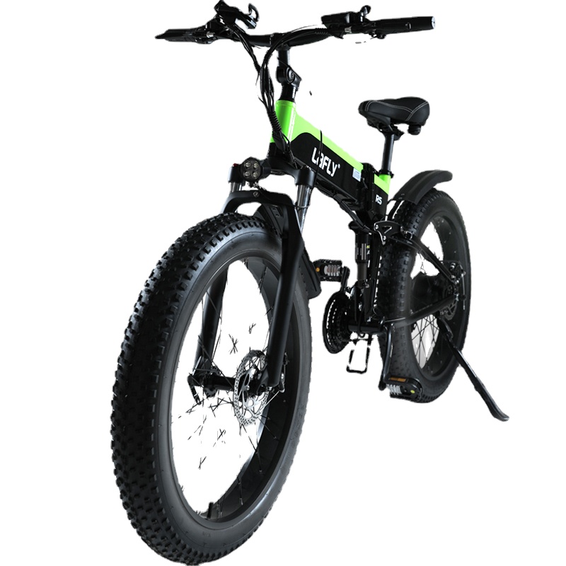 

LAFLY X-5 1000W Electric Bike New Super Level Snow Bike Electric Bike Folding Ebike 48V MTB