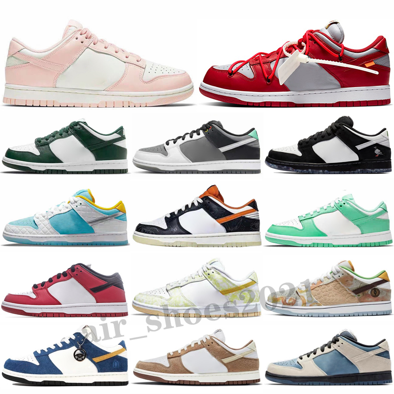 

Classic Fashion SB Dunky Low Pro Casual Shoes Rubber Photon Street Hawker Chunky Orange Pearl Green Glow Coast Plum Black White Sports Sneakers Trainers 36-45, Color 10