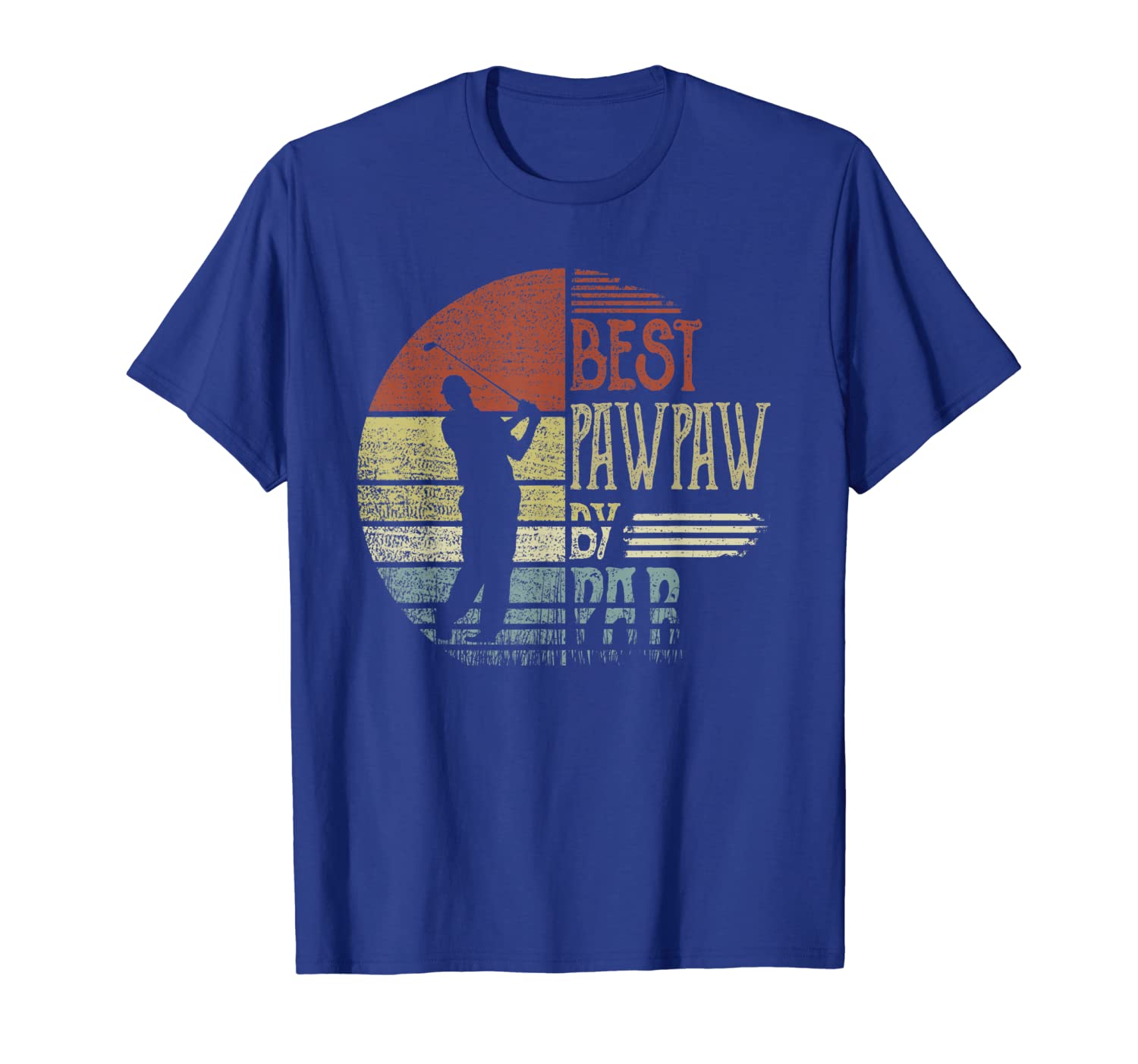 

Best Pawpaw By Par Tshirt Father's Day Gifts for Golf Lover, White;black