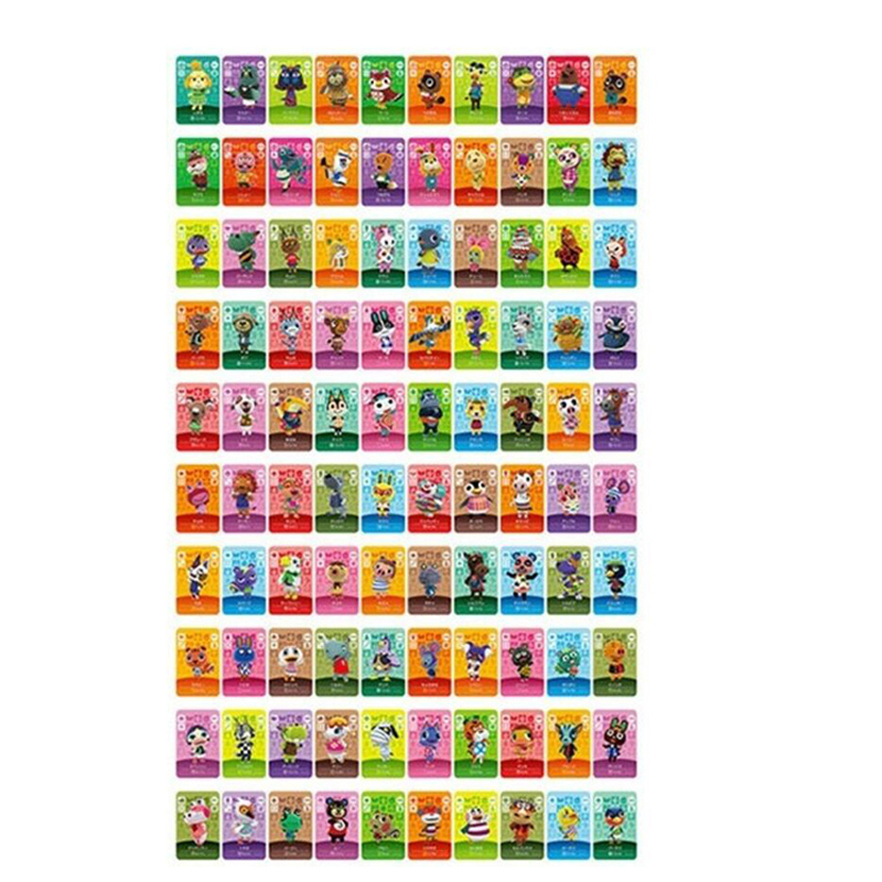 

2021 NFC Cards for Amiibo Animal Crossing MiNi Card Series 4 Compatible with Switch/Wii U/New 3DS (301-400)