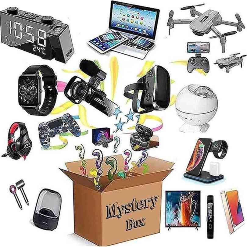 

Mystery Box Electronics, Boxes Random, Birthday Surprise favors , Lucky for Adults Gift, Such As Drones, Smart Watches-O298