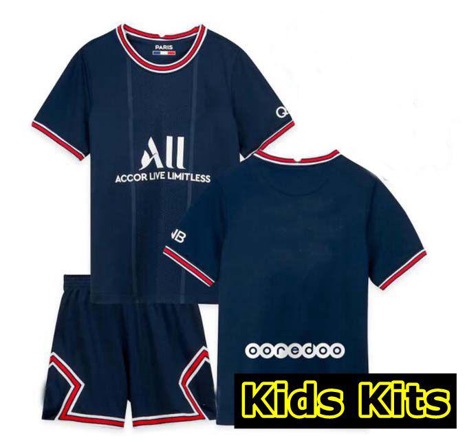 

MESSI MBAPPE jerseys HAKIMI SERGIO RAMOS 21 22 Maillots de football 2021 2022 MARQUINHOS VERRATTI Soccer men kids kit shirts uniforms enfants maillot foot third 3rd