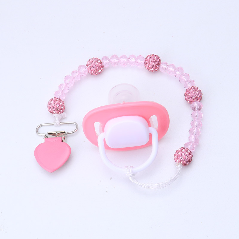 

Explosive pacifier clip pacifier chain anti-drop chain baby products DIY anti-drop chain mother and baby