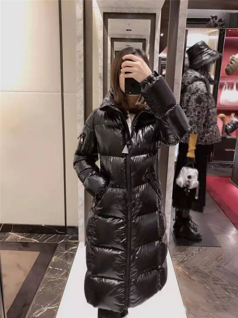 

Designer Luxury MONCLE MR Black Quilted Long Down Puffer Jacket Coat Womans Vintage Long Down Puffer Jacket Oversized Size 0-4 Black Coat Winter, Don't pay it