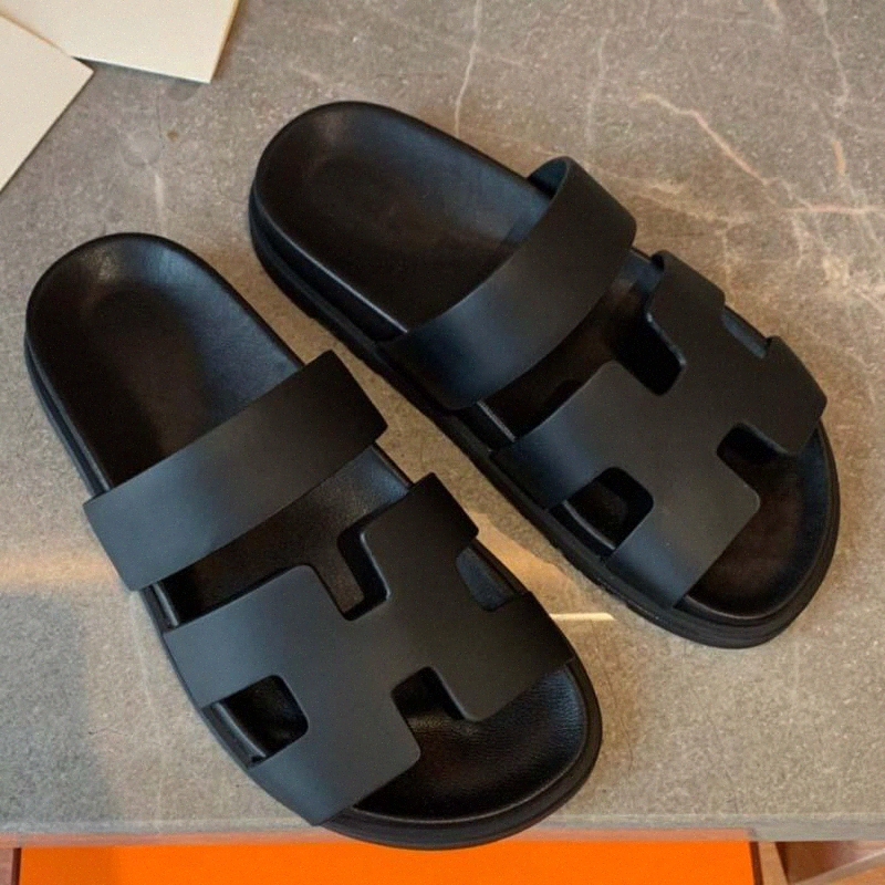 

summer womens luxury designers Sandals slipper simple platform beach slides Women shoe Novelty slippers slide casual sanda Fashion Genuine Leather factory s N1cJ#