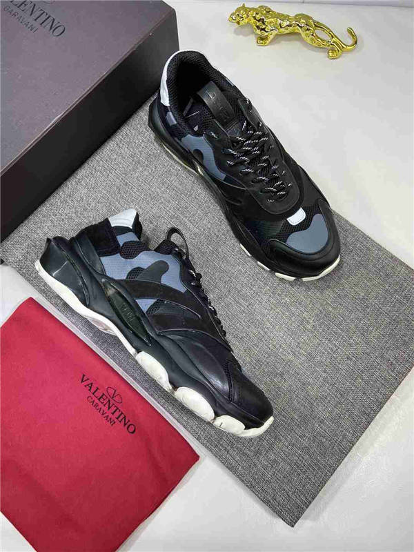 

2021 New ValentinoL Top Quality Designer Mens Casual Shoes Fashion Genuine Leather Sneakers Luxury Trainers GH1507390-1