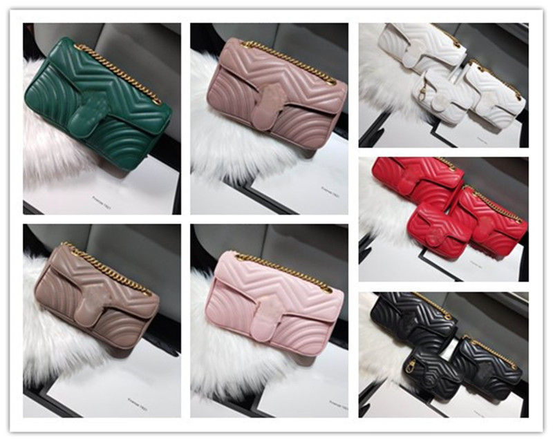 

Designer Luxury Marmont Quilting Small Shoulder Bag 443497 446744 476433 SGW3