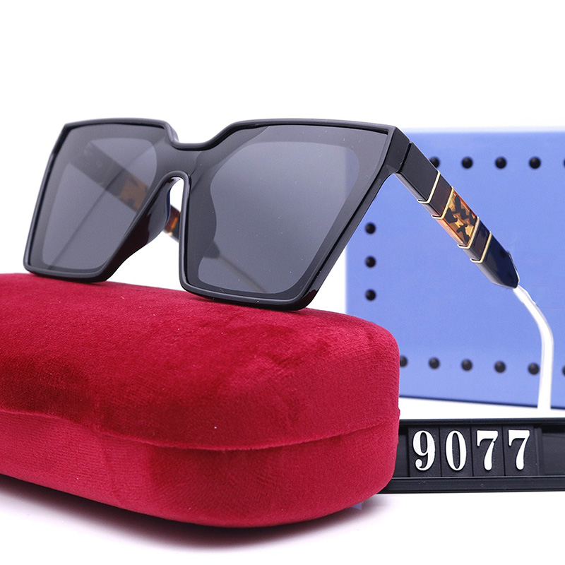 

High quality fashion man Women sunglasses gafas Sonnen brille Glasses lentes Ã³culos escuros de grife Woman Square Driving Goggle With Box Eyewear Cas, White;black