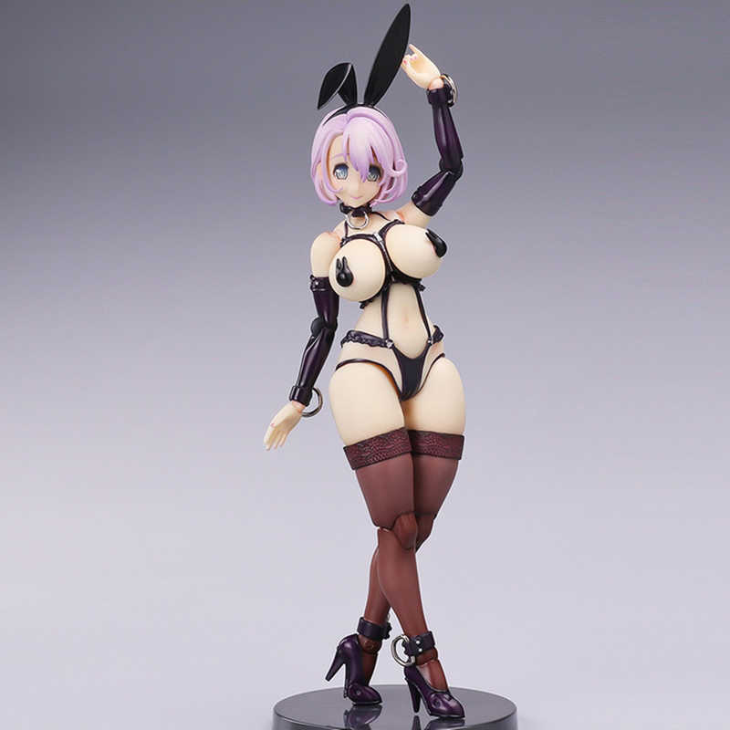

NATIVE The SECOND AXE Type HENTAI Action Shizue Minase PVC Action Figure Anime Sexy Figure Model Toys Collection Doll Gift Q0621, No retail box