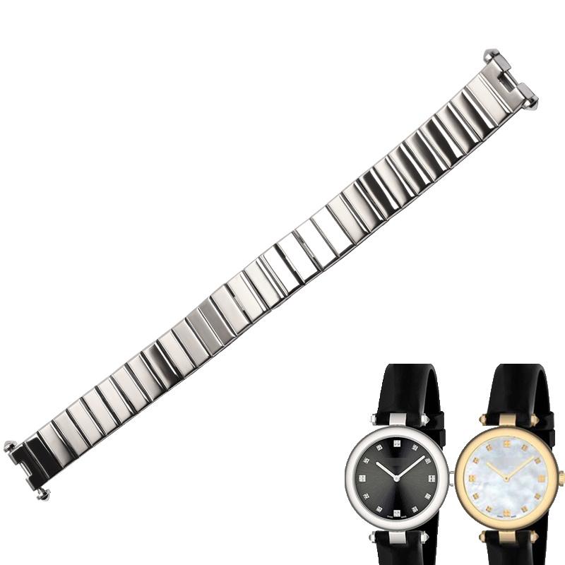 

Watch Bands WENTULA Wantchbdans For DIAMANTISSIMA YA1414 Stainless Steel Solid Band